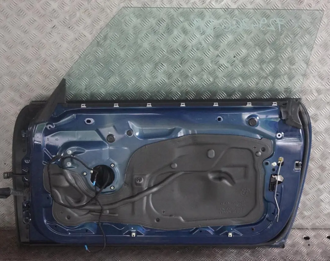 Door Front Right O/S Deep Blue Metallic - B69 to BMW Mini Cooper F56 F57 with Part number 7294266 BMW Mini Cooper F56 F57 Door Front Right O/S Deep Blue Metallic - B69 - SKU 7294266-DB - Part number 7294266