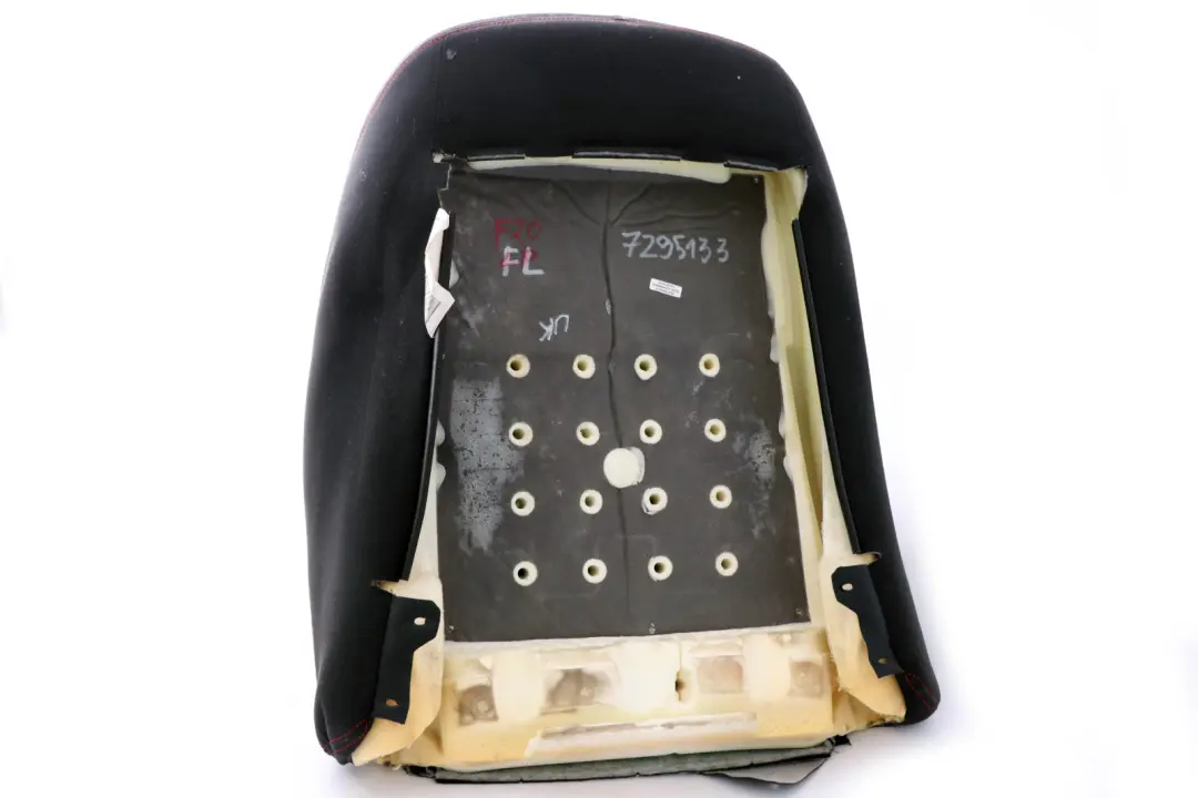 Front Left Sport Seat N/S Backrest Cover Cloth Fabric to BMW F20 F30 with Part number 7295133 BMW F20 F30 Front Left Sport Seat N/S Backrest Cover Cloth Fabric - SKU 7295133 - Part number 7295133