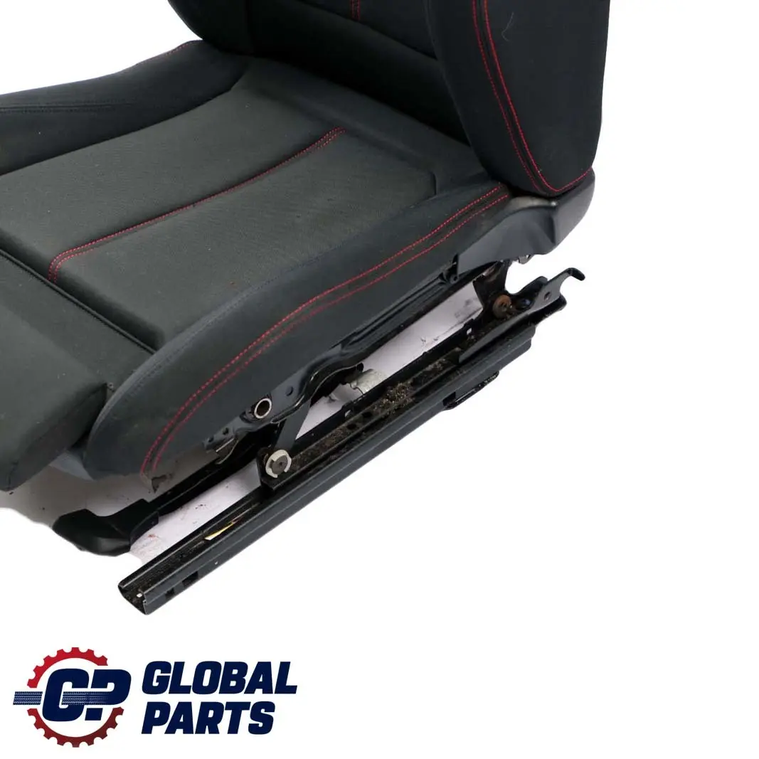 BMW F30 F31 Sport Cloth Fabric Track / Anthracite Red Front Right O/S Seat - SKU 7295134-1 - Part number 7295134