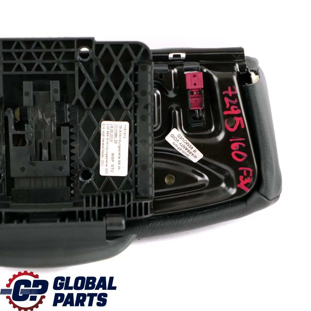 BMW F20 F30 Sièges avant chauffants avec support pour les cuisses Housse en cuir - SKU 7295160 - Numéro de pièce 7295160