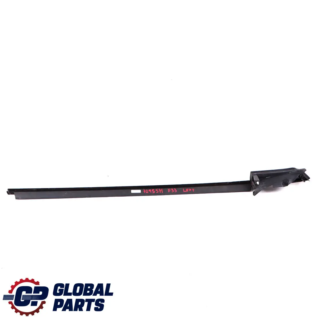 Finitura finestrino posteriore destro Alto Lucido per BMW F33 F83 M4 Cabrio con numero di parte 7295572 BMW F33 F83 M4 Cabrio Finitura finestrino posteriore destro Alto Lucido - SKU 7295572 - Numero di parte 7295572