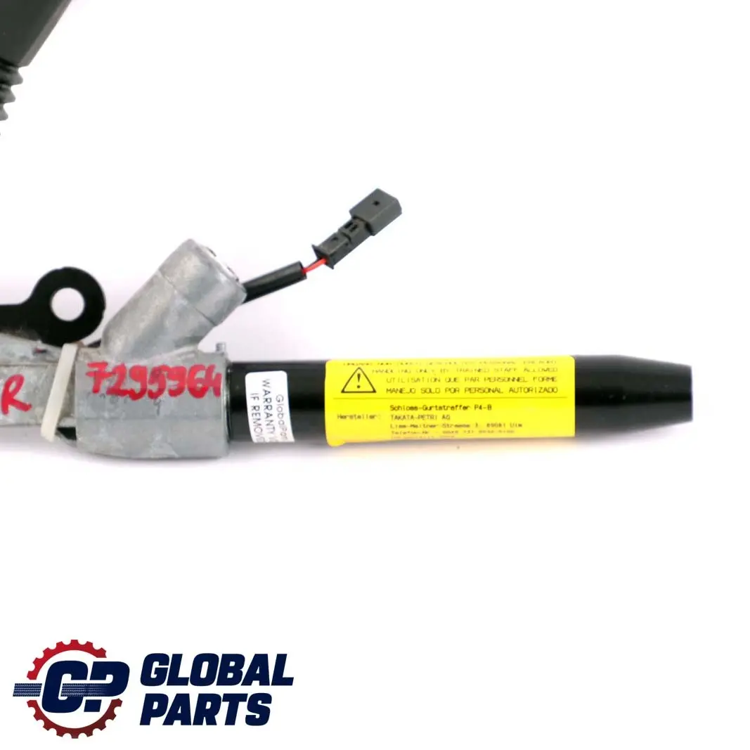 BMW X5 X6 E70 E71 Fibbia Tenditore Cintura Sicurezza Anteriore Destra 7161650 - SKU 7295964 - Numero di parte 7295964