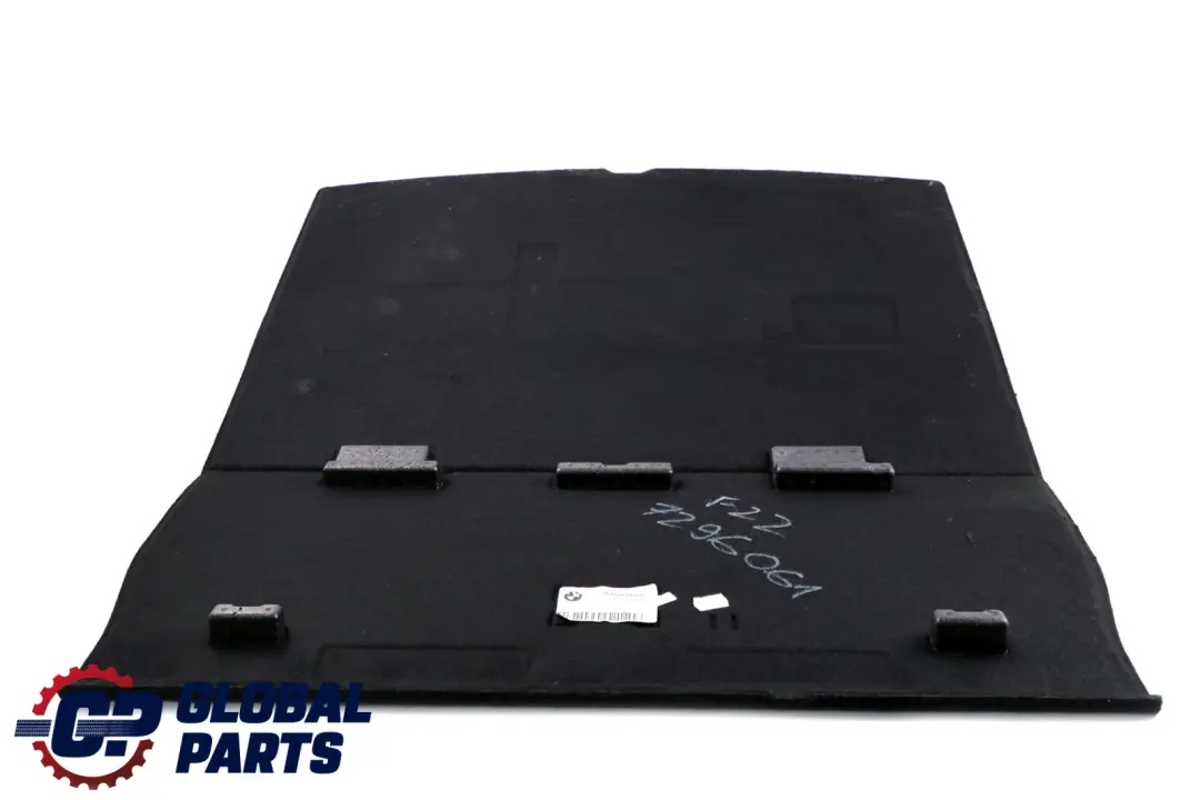 BMW F22 Kofferraumklappe Kofferraumbodenplatte Teppich 7296060 - SKU 7296061 - Teilenummer 7296061