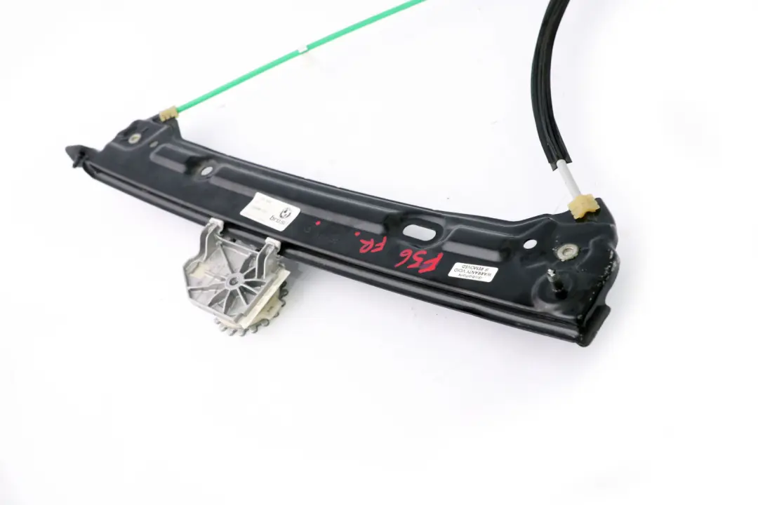 Elevalunas Conductor Delantero Derecho para MINI Cooper One F56 F57 Cabrio con número de pieza 7296444 MINI Cooper One F56 F57 Cabrio Elevalunas Conductor Delantero Derecho - SKU 7296444 - Número de pieza 7296444