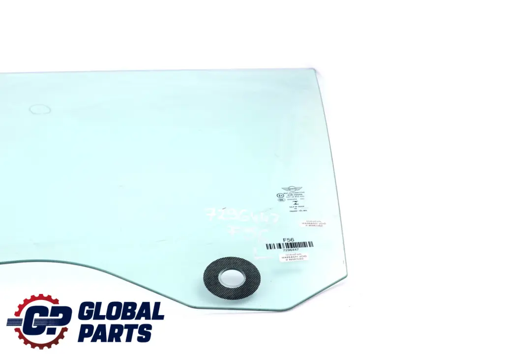 Vitres De Portes AS2 Vertes Avant Gauche pour Mini Cooper One F56 à propos du numéro de pièce 7296447 Mini Cooper One F56 Vitres De Portes AS2 Vertes Avant Gauche - SKU 7296447 - Numéro de pièce 7296447