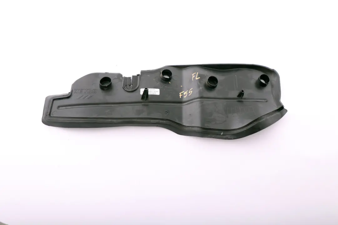 Sello del capo Paso De rueda delantero izquierdo para Mini One F55 F56 F57 con número de pieza 7297241 Mini One F55 F56 F57 Sello del capo Paso De rueda delantero izquierdo - SKU 7297241 - Número de pieza 7297241