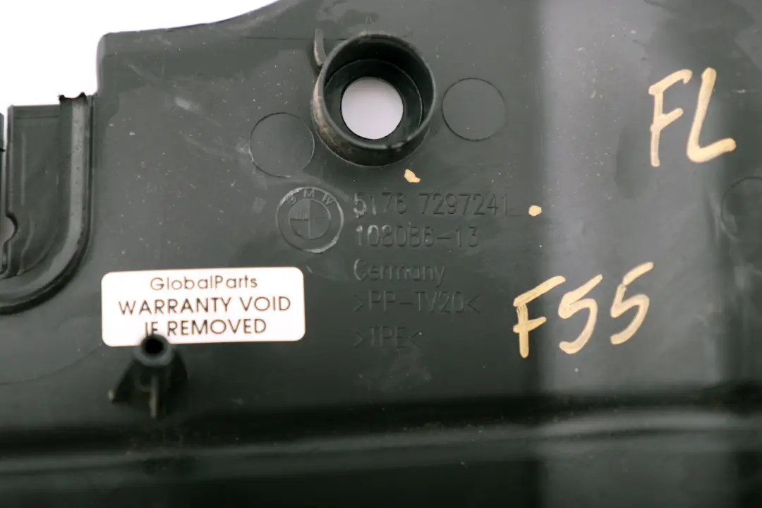 *Mini Cooper One F55 F56 F57 Abdichtung Dichtung Radhaus Vorne Links für mit Teilenummer 7297241 *Mini Cooper One F55 F56 F57 Abdichtung Dichtung Radhaus Vorne Links - SKU 7297241 - Teilenummer 7297241