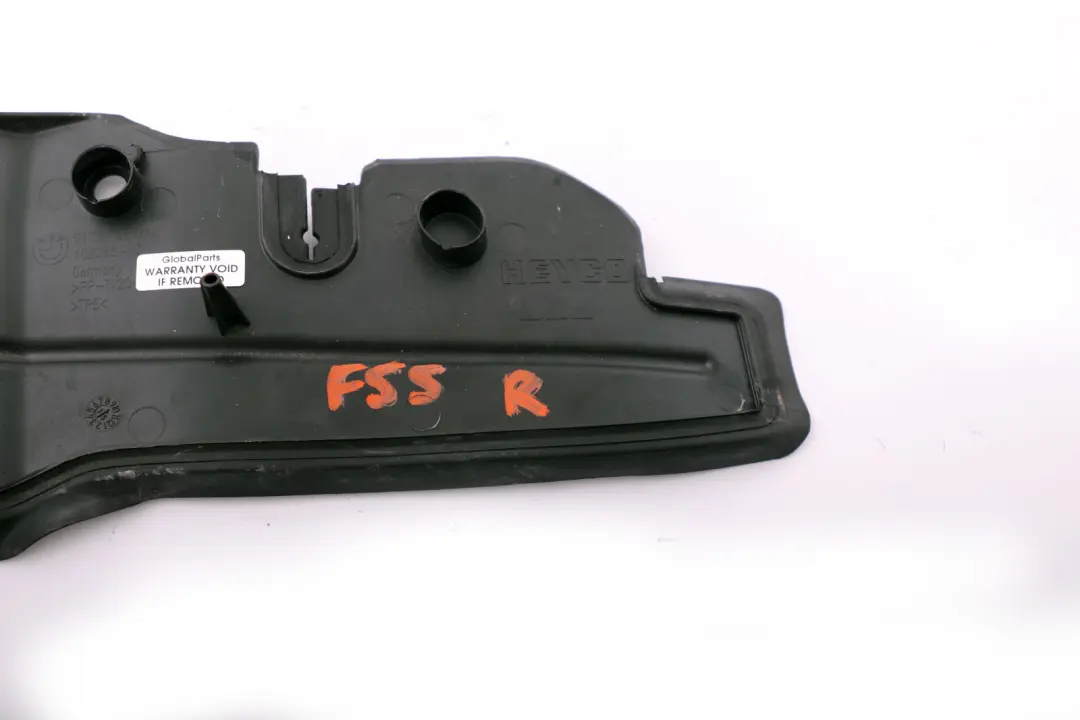 Mini Cooper F55 F56 F57 Upper Wheel Housing Seal Front Right O/S - SKU 7297242 - Part number 7297242