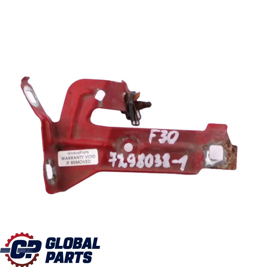 Front Wing Panel Right O/S Bracket Mount Holder Melbourne Red to BMW 3 4 F30 F32 with Part number 7298038 BMW 3 4 F30 F32 Front Wing Panel Right O/S Bracket Mount Holder Melbourne Red - SKU 7298038-MRT - Part number 7298038
