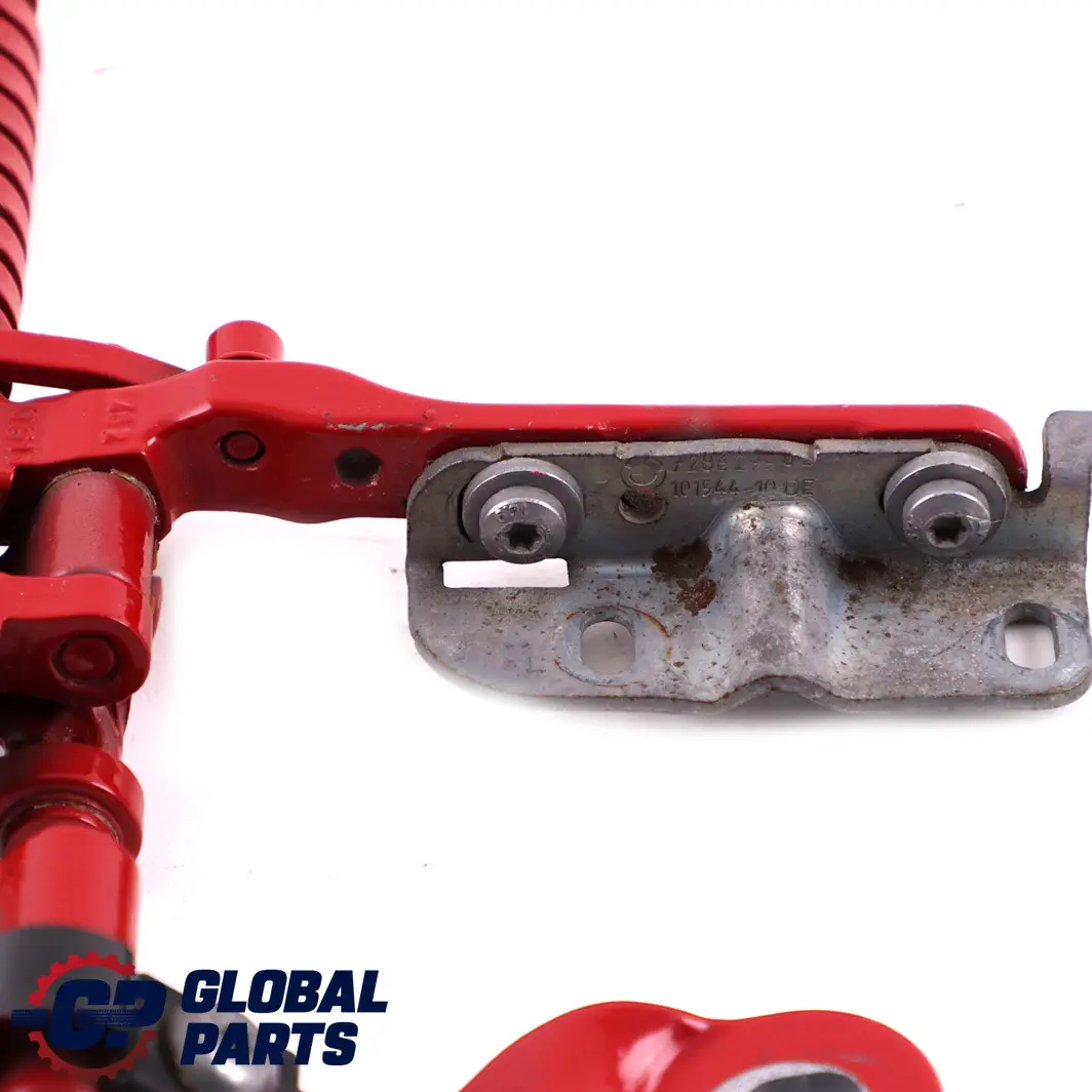 Left N/S Trunk Lid Hinge Melbourne Red - A75 7263157 to BMW 3 Series F31 Rear with Part number 7298069 BMW 3 Series F31 Rear Left N/S Trunk Lid Hinge Melbourne Red - A75 7263157 - SKU 7298069-MRT - Part number 7298069