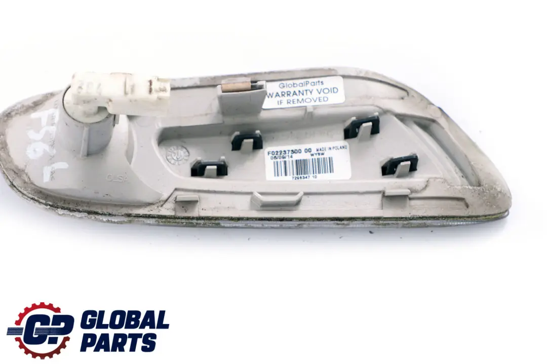 Feu Clignotant Supplémentaire Blanc Gauche pour Mini F55 F56 à propos du numéro de pièce 7298347 Mini F55 F56 Feu Clignotant Supplémentaire Blanc Gauche - SKU 7298347 - Numéro de pièce 7298347