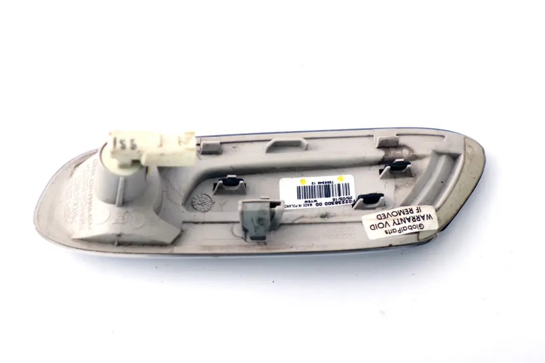 Zusatzblinkleuchte Weiss Rechts Weiß für Mini Cooper One F55 F56 F57 mit Teilenummer 7298348 Mini Cooper One F55 F56 F57 Zusatzblinkleuchte Weiss Rechts Weiß - SKU 7298348 - Teilenummer 7298348