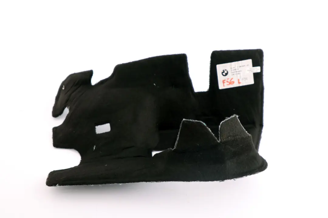 Aislamiento Acustico Maletero Paso De Rueda Izquierdo para Mini F56 con número de pieza 7298605 Mini F56 Aislamiento Acustico Maletero Paso De Rueda Izquierdo - SKU 7298605 - Número de pieza 7298605