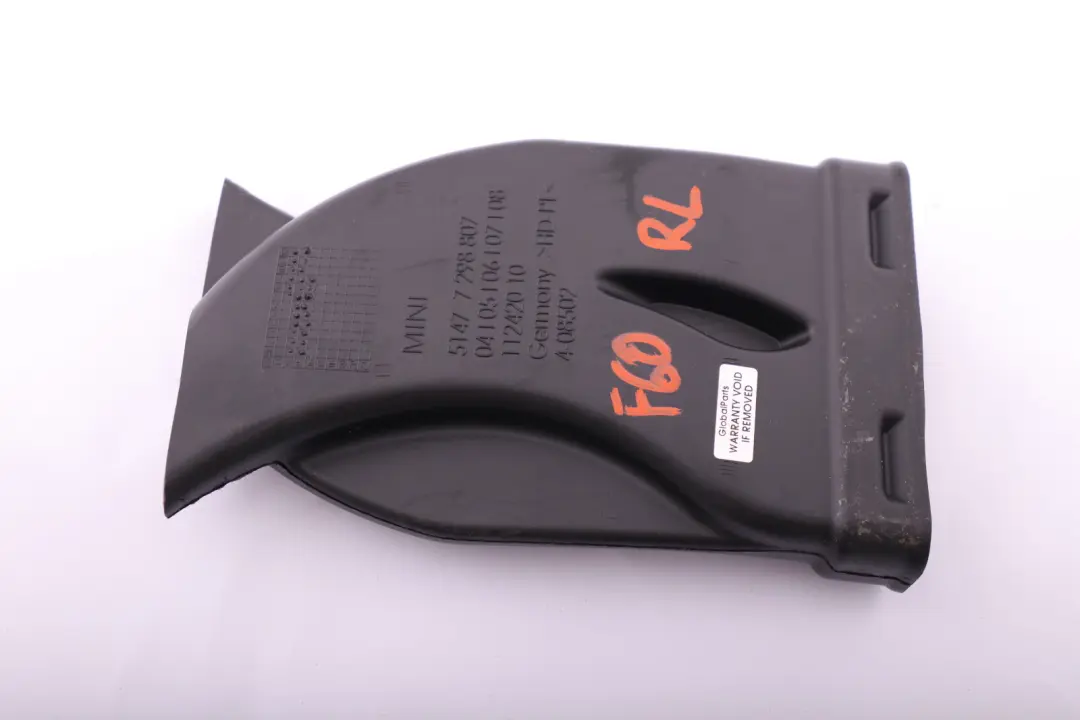 Mini Cooper F54 F60 Heizkanal Fondraum Links Hinten - SKU 7298807 - Teilenummer 7298807