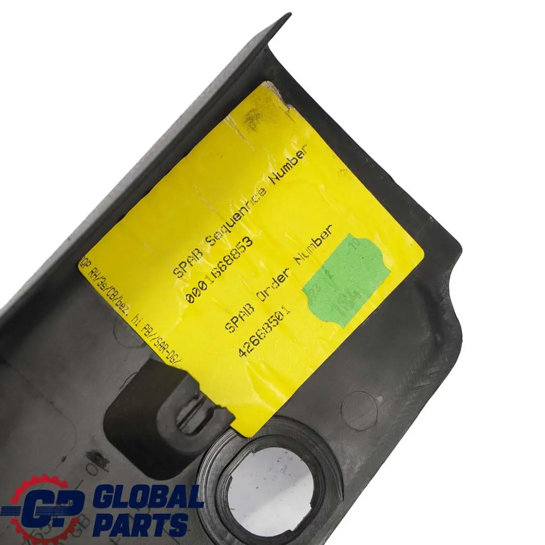 Mini R55 LCI Seitenverkleidung Hinten Rechts Carbon Schwarz Piano Hochglanz - SKU 7299734-1 - Teilenummer 7299734