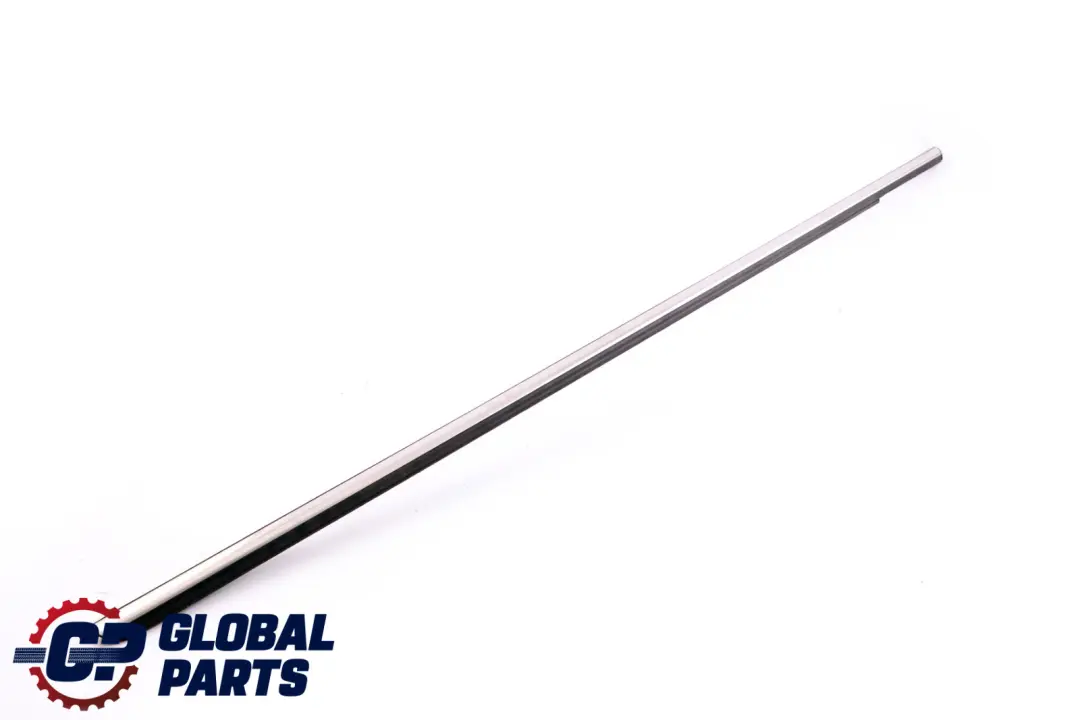 Tira Sellado Canal Puerta Ventana Moldura Delantera Izquierda Cromada para Mini F56 con número de pieza 7299991 Mini F56 Tira Sellado Canal Puerta Ventana Moldura Delantera Izquierda Cromada - SKU 7299991 - Número de pieza 7299991
