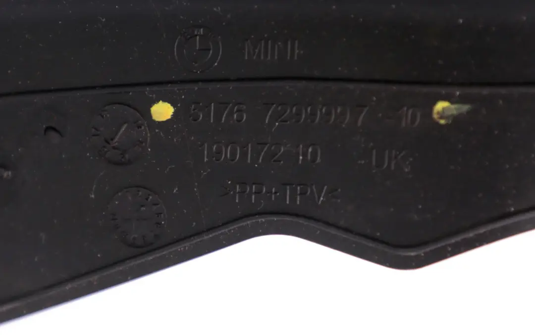 MINI F56 F57 Uszczelka Listwa Słupka Drzwi Przód - SKU 7299997 - Numer Części 7299997