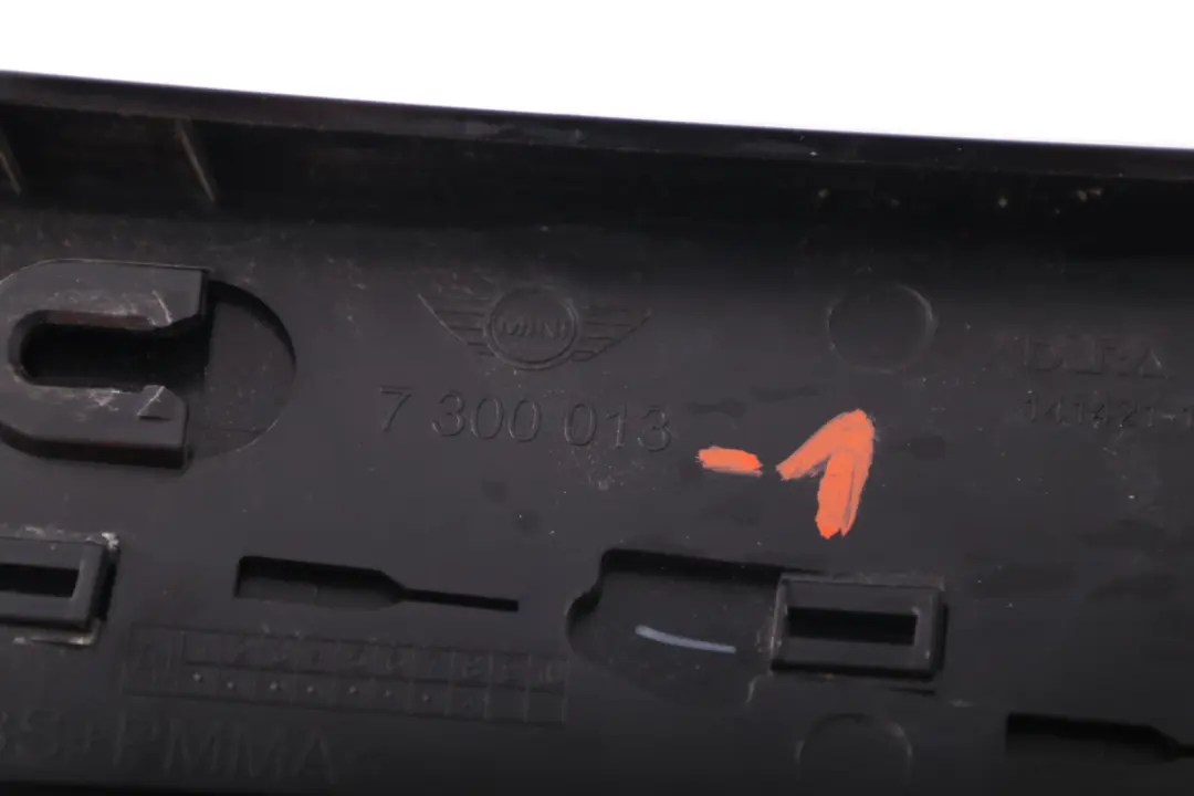 Exterior Column C Cover Pillar Rear Left N/S to BMW Mini Cooper One 1 F56 with Part number 7300013 BMW Mini Cooper One 1 F56 Exterior Column C Cover Pillar Rear Left N/S - SKU 7300013-1 - Part number 7300013