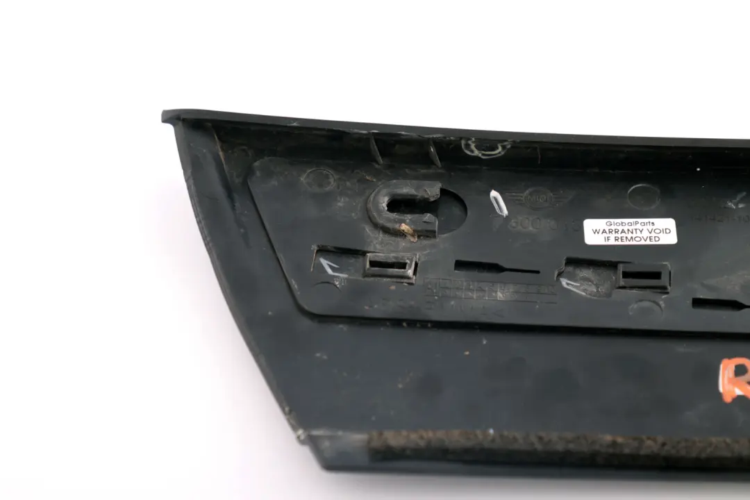  *Mini Cooper One F56 Abdeckung Blende Schwarz Glanzschwarz C-Säule Links - SKU 7300013 - Teilenummer 7300013