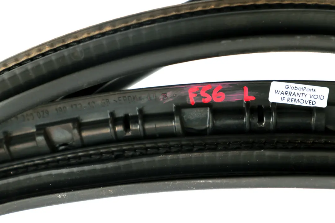 Mini F56 Door Rubber Seal Gasket Front Left N/S - SKU 7300029 - Part number 7408449