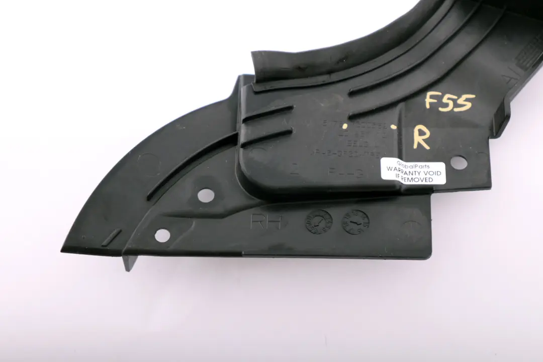 Compartimento del motor Sello De montaje derecho para Mini Cooper F55 F56 F57 con número de pieza 7300562 Mini Cooper F55 F56 F57 Compartimento del motor Sello De montaje derecho - SKU 7300562 - Número de pieza 7300562