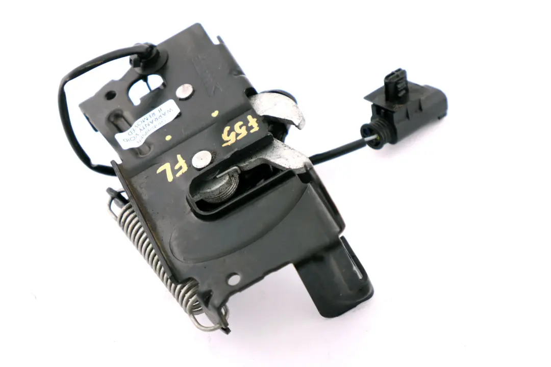Sistema di chiusura anteriore del cofano motore a sinistra per Mini F55 con numero di parte 7300569 Mini F55 Sistema di chiusura anteriore del cofano motore a sinistra - SKU 7300569 - Numero di parte 7300569