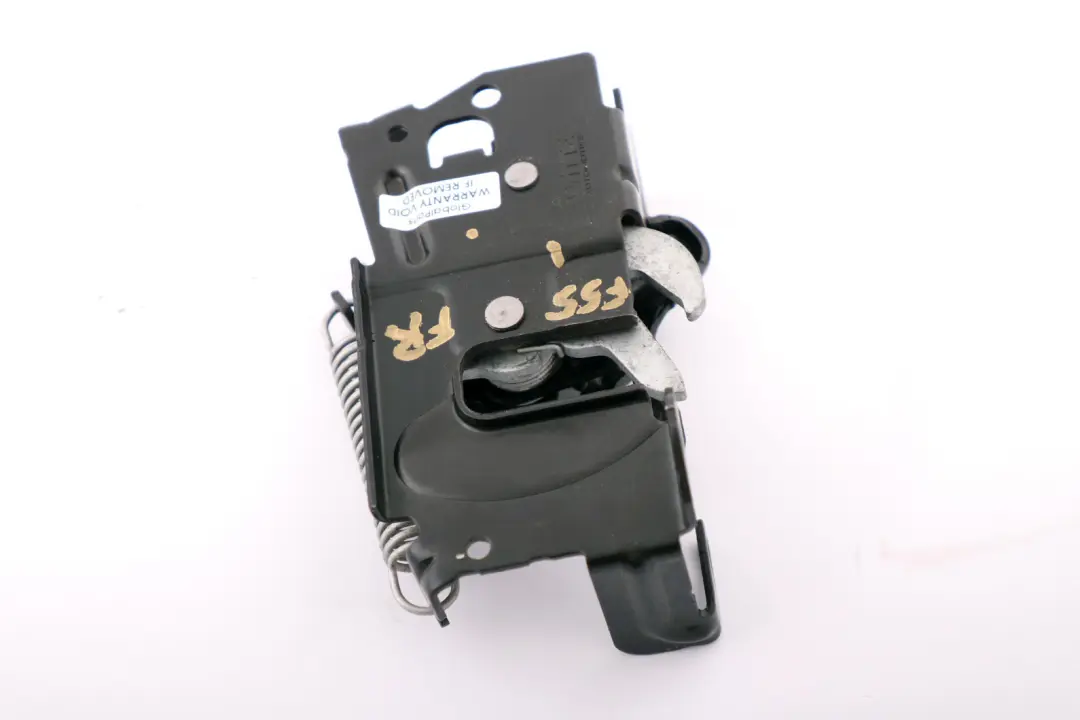 Sistema Chiusura Frontale Anteriore Blocco Bloccaggio Destra per Mini F55 con numero di parte 7300570 Mini F55 Sistema Chiusura Frontale Anteriore Blocco Bloccaggio Destra - SKU 7300570 - Numero di parte 7300570