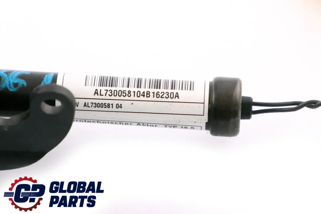 Attuatore Cofano Motore Sinistro per Mini Cooper F56 con numero di parte 7300581 Mini Cooper F56 Attuatore Cofano Motore Sinistro - SKU 7300581 - Numero di parte 7300581