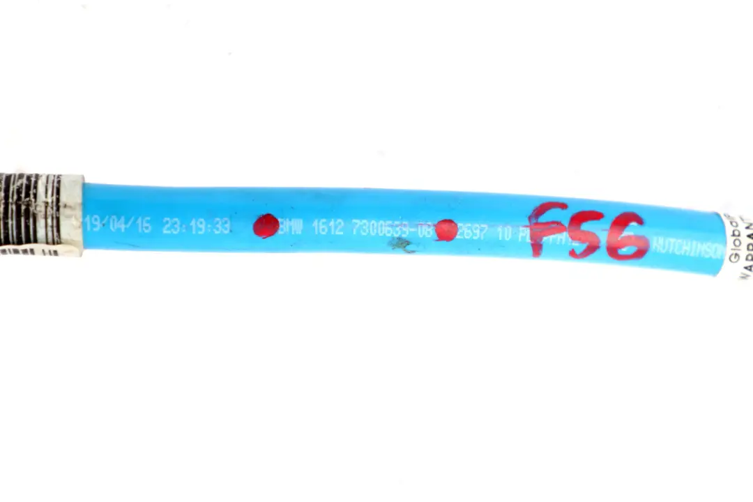 Feed Pipe Return Line 1611 to Mini Cooper D F56 F57 Cabrio Fuel with Part number 7300639 Mini Cooper D F56 F57 Cabrio Fuel Feed Pipe Return Line 1611 - SKU 7300639 - Part number 7300639