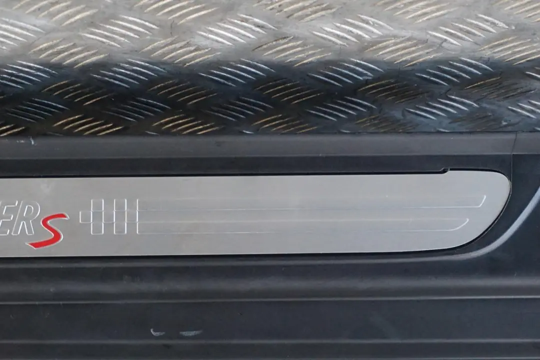 Left N/S Sill Skirt Door Side Cover Rocker Panel Black to BMW Mini Cooper S F56 3 with Part number 7300817 BMW Mini Cooper S F56 3 Left N/S Sill Skirt Door Side Cover Rocker Panel Black - SKU 7300817-3 - Part number 7300817