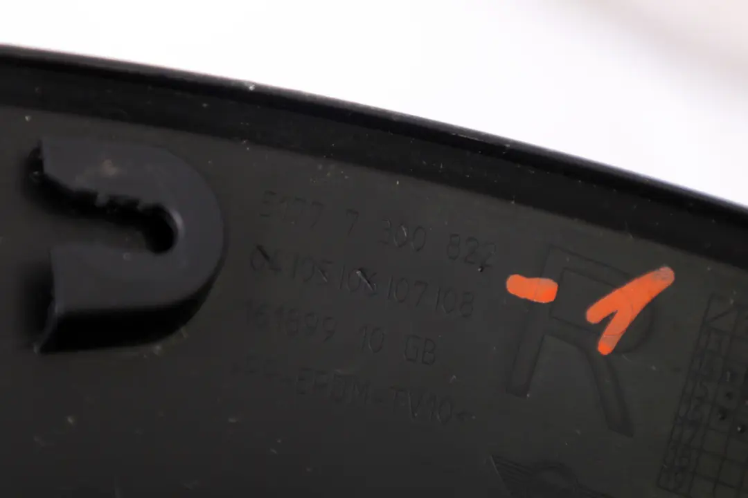 £Mini 1 F56 F57 Wheel Housing Arch Cover Rear Right O/S to  with Part number 7300822  £Mini 1 F56 F57 Wheel Housing Arch Cover Rear Right O/S - SKU 7300822-1 - Part number 7300822