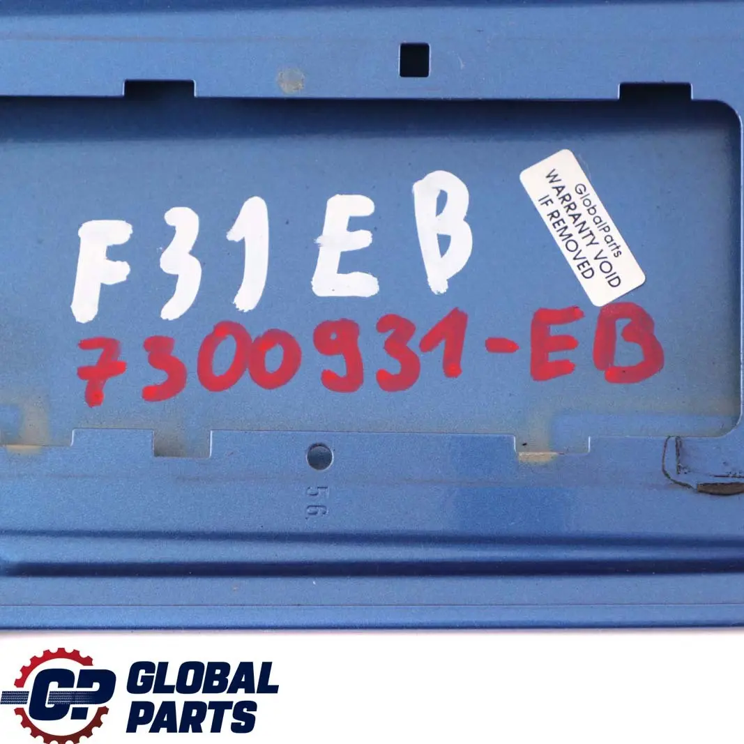 BMW 3 Series F31 Fuel Cover Fill In Flap Estoril Blue Metallic - B45 - SKU 7300931-EB - Part number 7300931