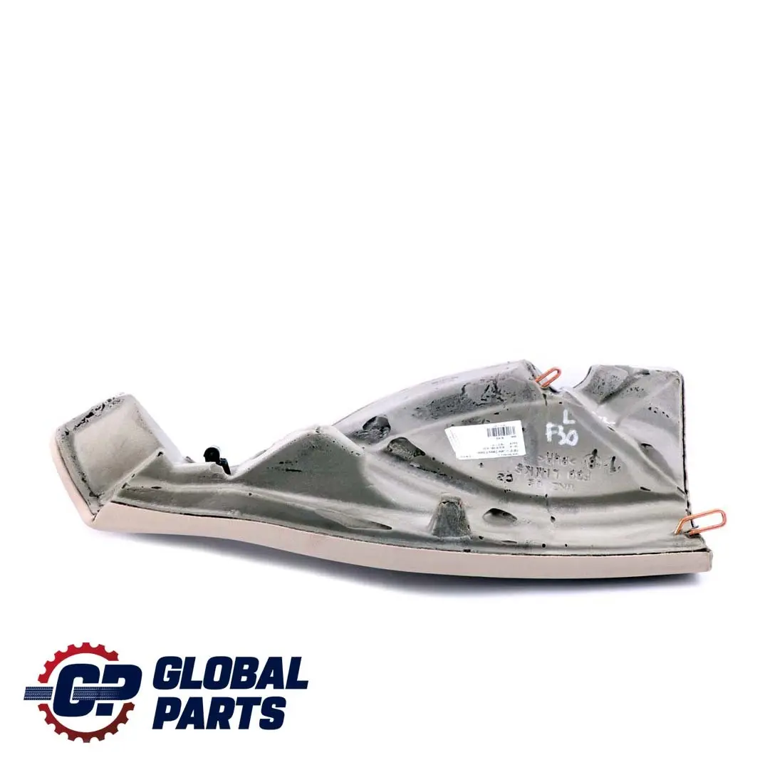 Bench Left N/S Lateral Panel Leather Oyster to BMW 3 F30 F31 Rear Seat with Part number 7301211 BMW 3 F30 F31 Rear Seat Bench Left N/S Lateral Panel Leather Oyster - SKU 7301211 - Part number 7301211