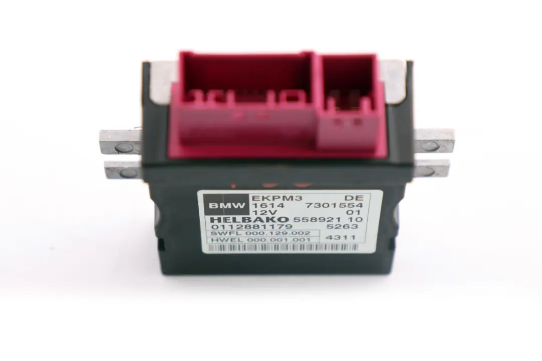 Moduł Sterownik Pompy Paliwa do BMW F10 F20 F30 o numerze 7358144 BMW F10 F20 F30 Moduł Sterownik Pompy Paliwa - SKU 7301554 - Numer Części 7358144