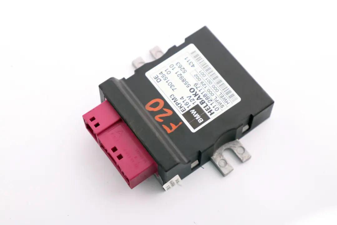 Unidad De Control Bomba De Combustible para BMW 4 F10 F20 F30 F32 con número de pieza 7358144 BMW 4 F10 F20 F30 F32 Unidad De Control Bomba De Combustible - SKU 7301554 - Número de pieza 7358144