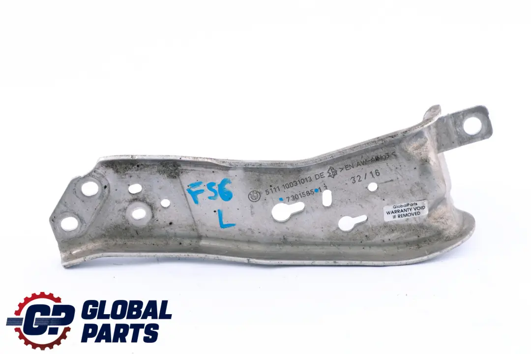 Mini Cooper One F55 F56 Left N/S Panel Vertical Strut Brace Mount - SKU 7301585 - Part number 7301585