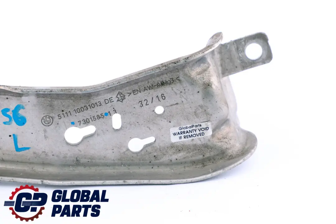 Pannello Sinistro Supporto Verticale Per Puntone per Mini Cooper One F55 F56 con numero di parte 7301585 Mini Cooper One F55 F56 Pannello Sinistro Supporto Verticale Per Puntone - SKU 7301585 - Numero di parte 7301585