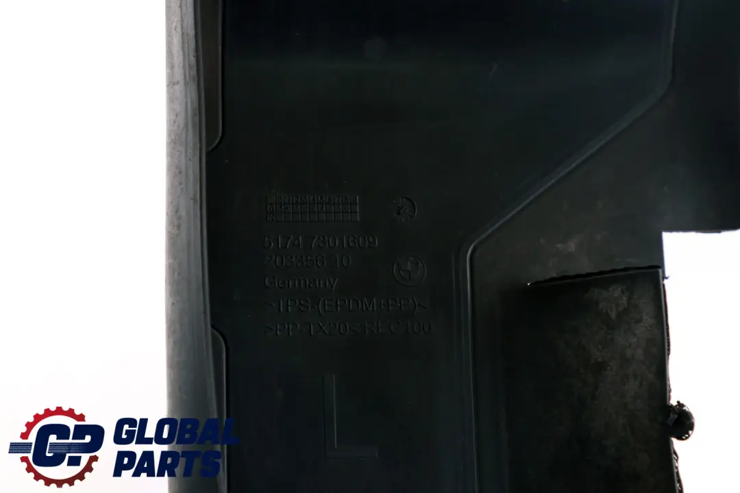 Mini F55 F56 Kanał Wlot Powietrza Zderzaka Lewy Przód - SKU 7301609 - Numer Części 7301609