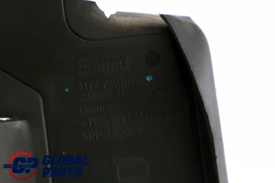 Mini Cooper One F55 F56 Bumper Front Air Duct Cover Trim Right O/S - SKU 7301610 - Part number 7301610