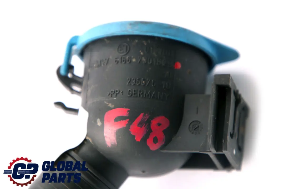 Tubo di riempimento Contenitore di lavaggio per BMW X1 F45 F48 con numero di parte 7301629 BMW X1 F45 F48 Tubo di riempimento Contenitore di lavaggio - SKU 7301629 - Numero di parte 7301629