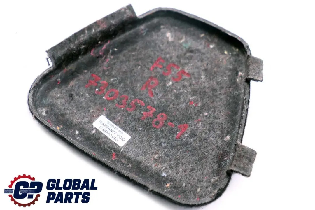 Capot Rumble Couvercle Droit pour Mini Cooper F55 à propos du numéro de pièce 7303578 Mini Cooper F55 Capot Rumble Couvercle Droit - SKU 7303578-1 - Numéro de pièce 7303578