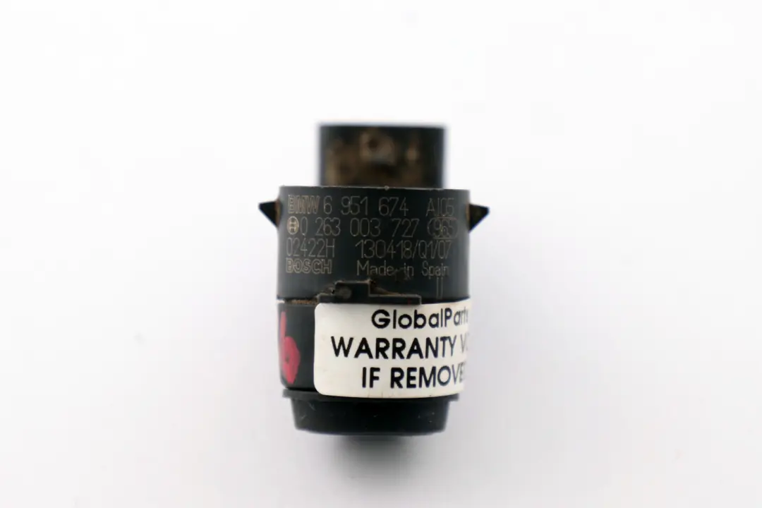 PDC Ultrasonic Parking Sensor Reef Blue to BMW Mini R55 R56 R57 R58 R59 Rear with Part number 7305446 BMW Mini R55 R56 R57 R58 R59 Rear PDC Ultrasonic Parking Sensor Reef Blue - SKU 7305446 - Part number 7305446