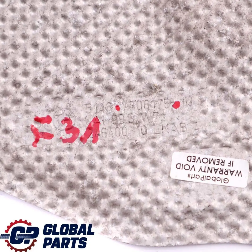 Trunk Boot Heat Insulation Cover Panel to BMW 3 4 F31 F33 F34 F36 with Part number 7306175 BMW 3 4 F31 F33 F34 F36 Trunk Boot Heat Insulation Cover Panel - SKU 7306175 - Part number 7306175