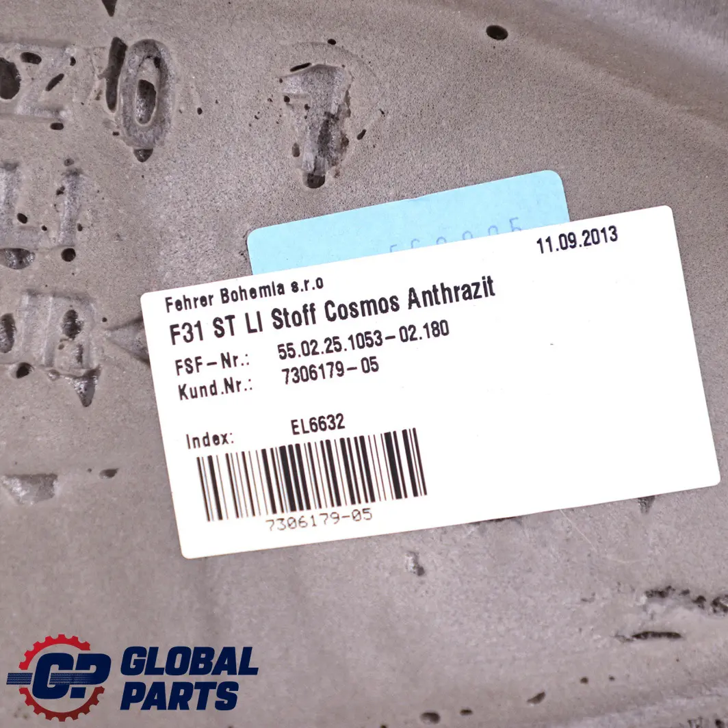 BMW F31 Boczek Kanapy Lewy Tył Materiał - SKU 7306179 - Numer Części 7306179