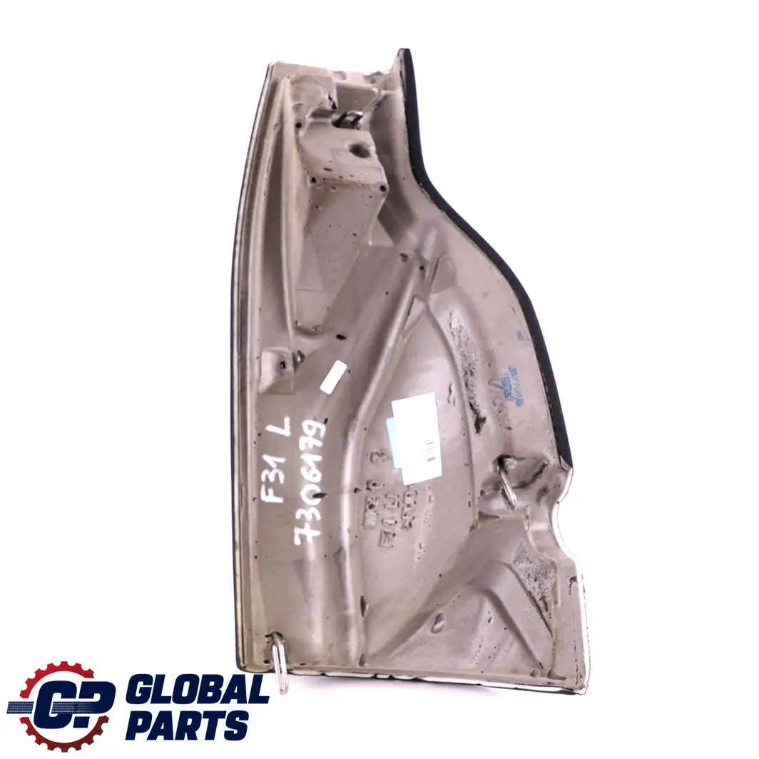 Asiento Trasero Banqueta Izquierda Panel Lateral Tela Antracita para BMW F31 Touring con número de pieza 7306179 BMW F31 Touring Asiento Trasero Banqueta Izquierda Panel Lateral Tela Antracita - SKU 7306179 - Número de pieza 7306179