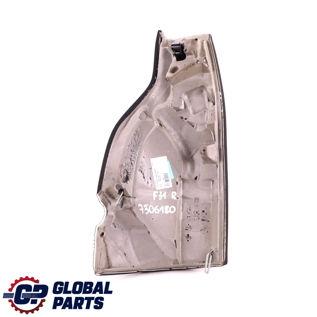 BMW F31 Touring Asiento Trasero Banqueta Derecha Panel Lateral Tela Antracita - SKU 7306180 - Número de pieza 7306180