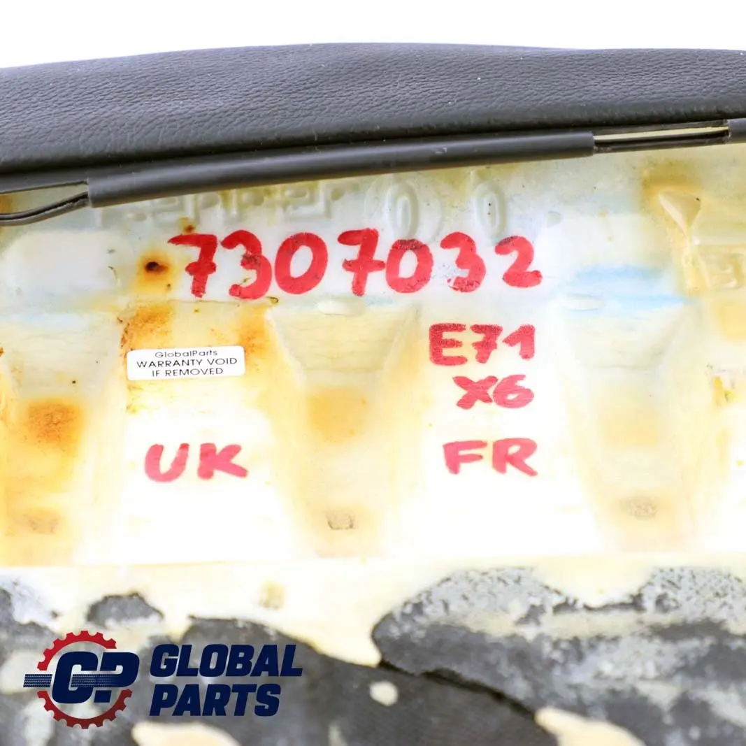 Vordersitz Lehne Bezug Links Leder Nevada Schwarz für BMW X6 E71 mit Teilenummer 7307032 BMW X6 E71 Vordersitz Lehne Bezug Links Leder Nevada Schwarz - SKU 7307032 - Teilenummer 7307032