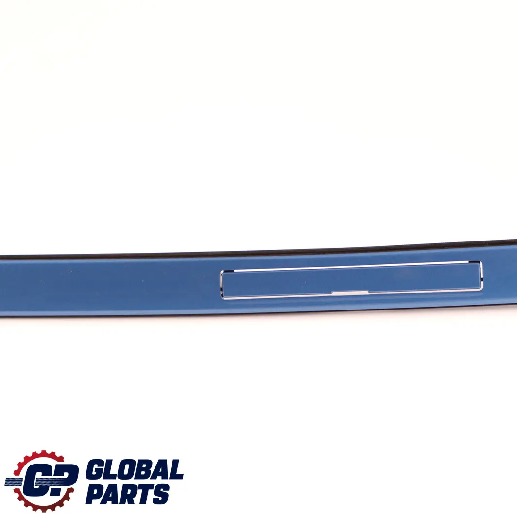Left N/S Roof Moulding Gutter Rail Trim Estorilblau Blue - B45 to BMW 2 Series F22 with Part number 7307735 BMW 2 Series F22 Left N/S Roof Moulding Gutter Rail Trim Estorilblau Blue - B45 - SKU 7307735-EB - Part number 7307735
