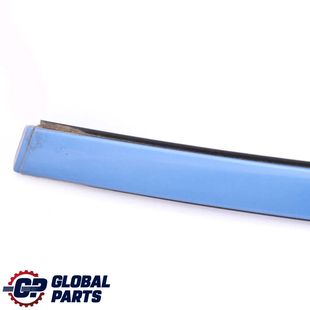 Left N/S Roof Moulding Gutter Rail Trim Estorilblau Blue - B45 to BMW 2 Series F22 with Part number 7307735 BMW 2 Series F22 Left N/S Roof Moulding Gutter Rail Trim Estorilblau Blue - B45 - SKU 7307735-EB - Part number 7307735