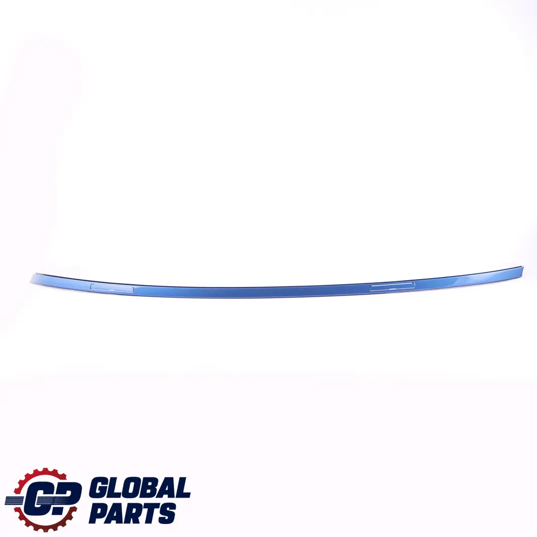 Left N/S Roof Moulding Gutter Rail Trim Estorilblau Blue - B45 to BMW 2 Series F22 with Part number 7307735 BMW 2 Series F22 Left N/S Roof Moulding Gutter Rail Trim Estorilblau Blue - B45 - SKU 7307735-EB - Part number 7307735